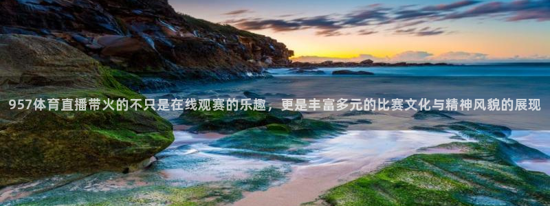 957体育直播带火的不只是在线观赛的乐趣，更是丰富多元的比赛文化与精神风貌的展现