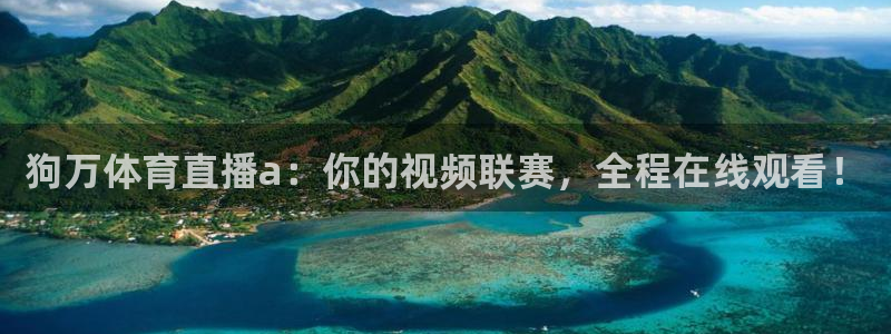 狗万体育直播a：你的视频联赛，全程在线观看！
